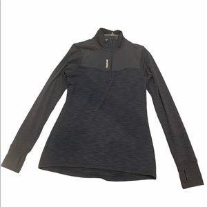 Reebok dark gray active pullover size medium